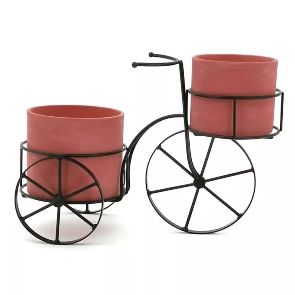 Sonoma Goods For Life Bike Double Planter Table Decor